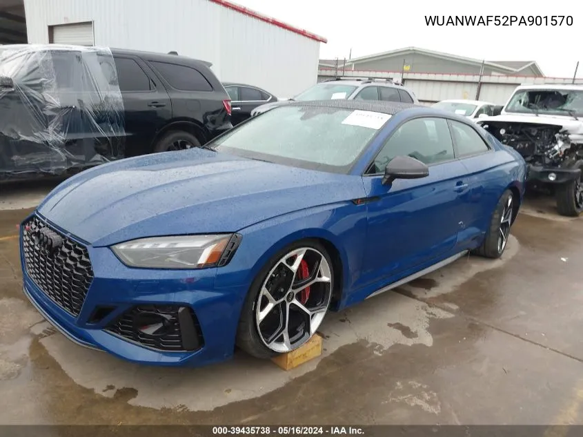 2023 Audi Rs 5 Tfsi Quattro Tiptronic VIN: WUANWAF52PA901570 Lot: 39435738