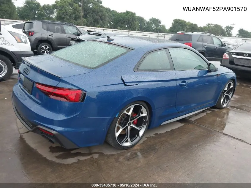 2023 Audi Rs 5 Tfsi Quattro Tiptronic VIN: WUANWAF52PA901570 Lot: 39435738