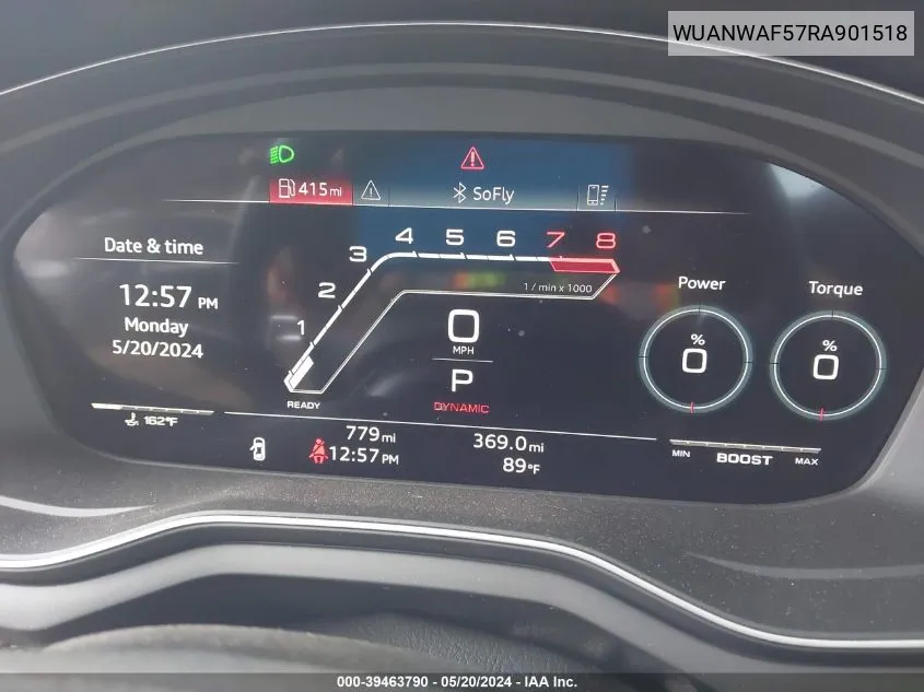 WUANWAF57RA901518 2024 Audi Rs 5 Tfsi Quattro Tiptronic