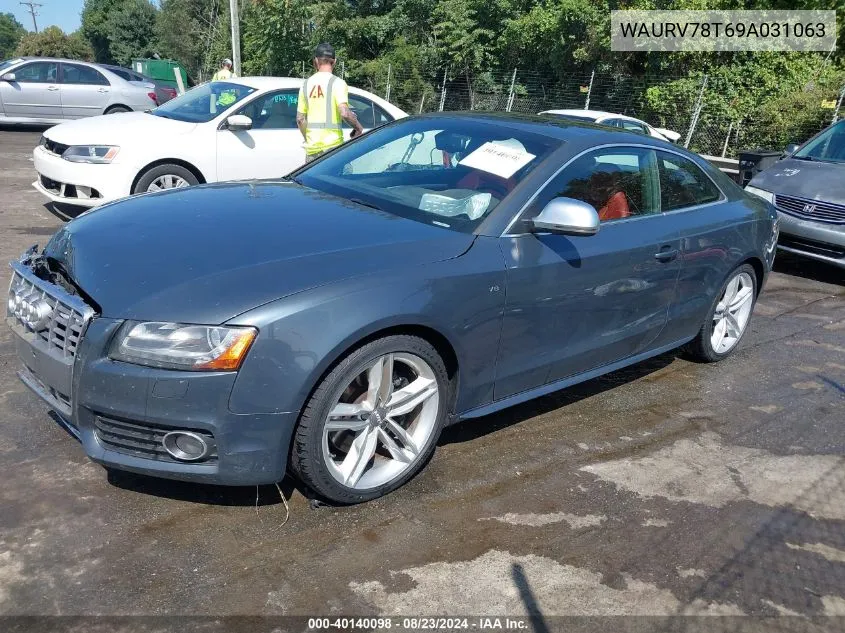 WAURV78T69A031063 2009 Audi S5 4.2L