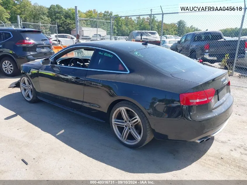 WAUCVAFR9AA045618 2010 Audi S5 4.2 Premium Plus