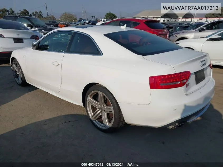 WAUVVAFR7AA017213 2010 Audi S5 4.2 Premium Plus