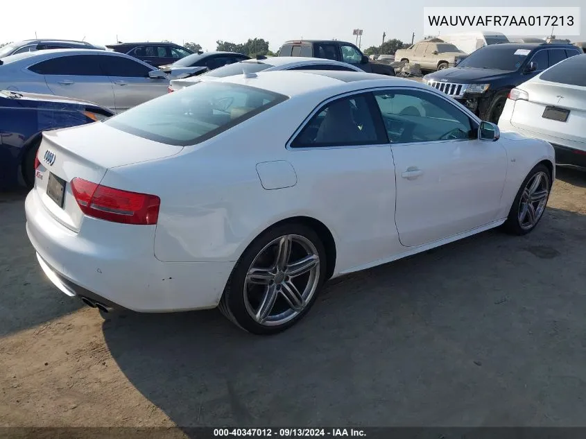 WAUVVAFR7AA017213 2010 Audi S5 4.2 Premium Plus