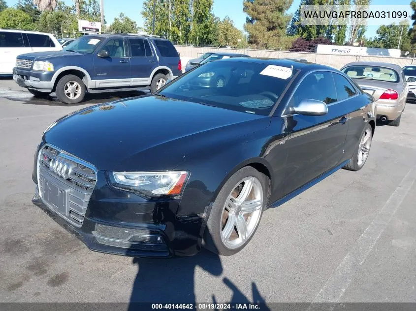 2013 Audi S5 3.0T Premium Plus VIN: WAUVGAFR8DA031099 Lot: 40144642