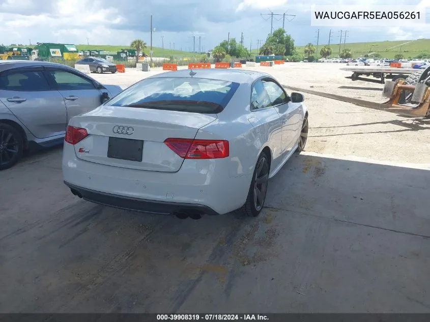 WAUCGAFR5EA056261 2014 Audi S5 3.0T Premium Plus