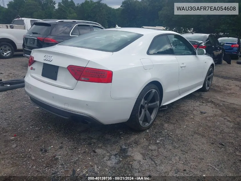 2014 Audi S5 3.0T Premium Plus VIN: WAU3GAFR7EA054608 Lot: 40139735