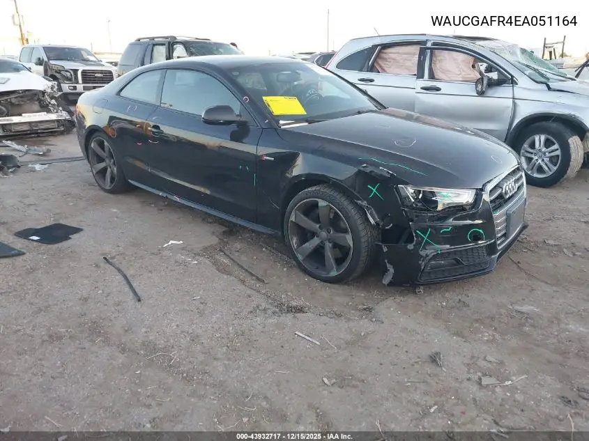 WAUCGAFR4EA051164 2014 Audi S5 3.0T Premium Plus