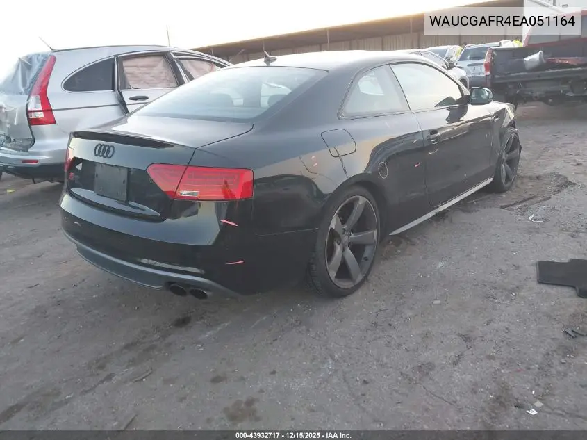 WAUCGAFR4EA051164 2014 Audi S5 3.0T Premium Plus