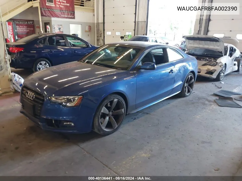 WAUCGAFR8FA002390 2015 Audi S5 3.0T Premium Plus