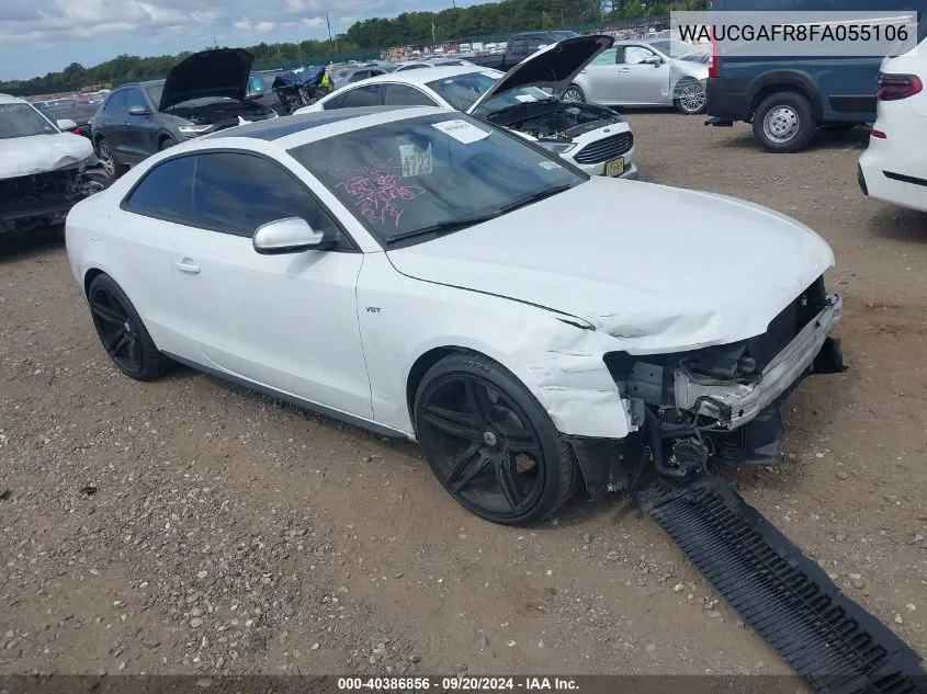 WAUCGAFR8FA055106 2015 Audi S5 3.0T Premium Plus