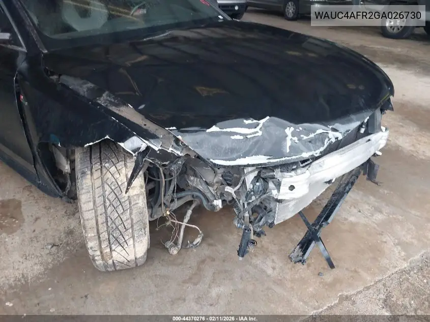 WAUC4AFR2GA026730 2016 Audi S5 3.0T Premium Plus