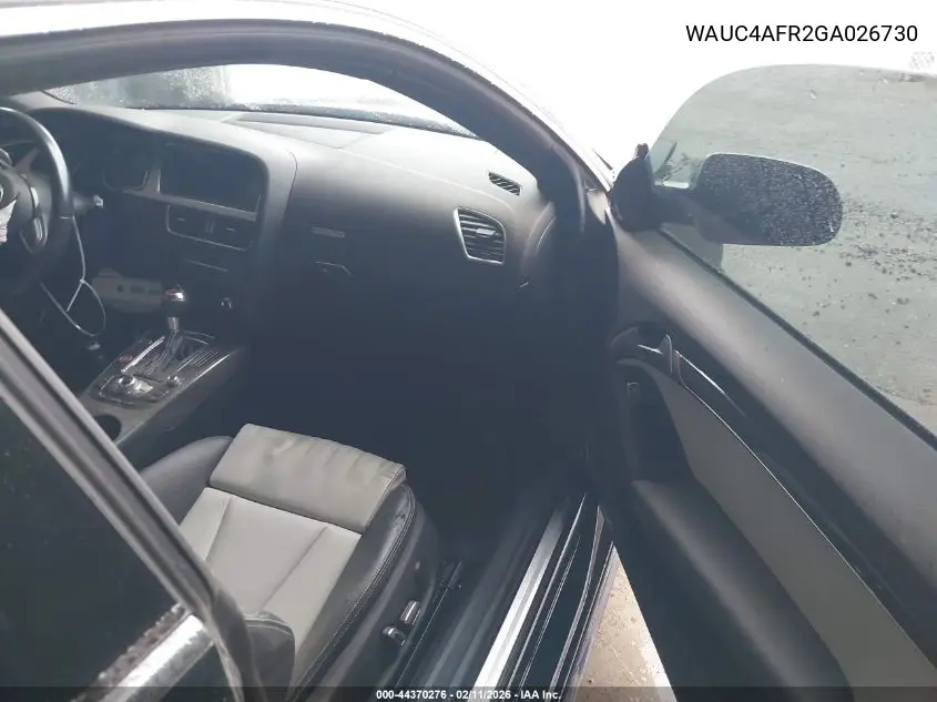 WAUC4AFR2GA026730 2016 Audi S5 3.0T Premium Plus