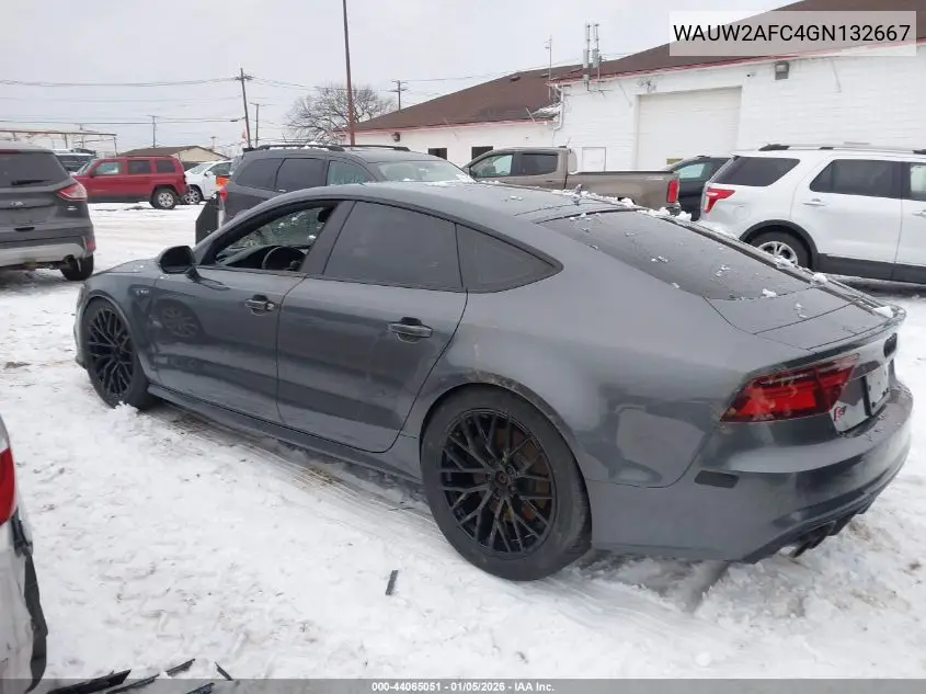 WAUW2AFC4GN132667 2016 Audi S7 4.0T
