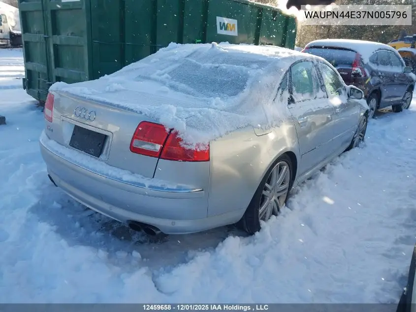 WAUPN44E37N005796 2007 Audi S8