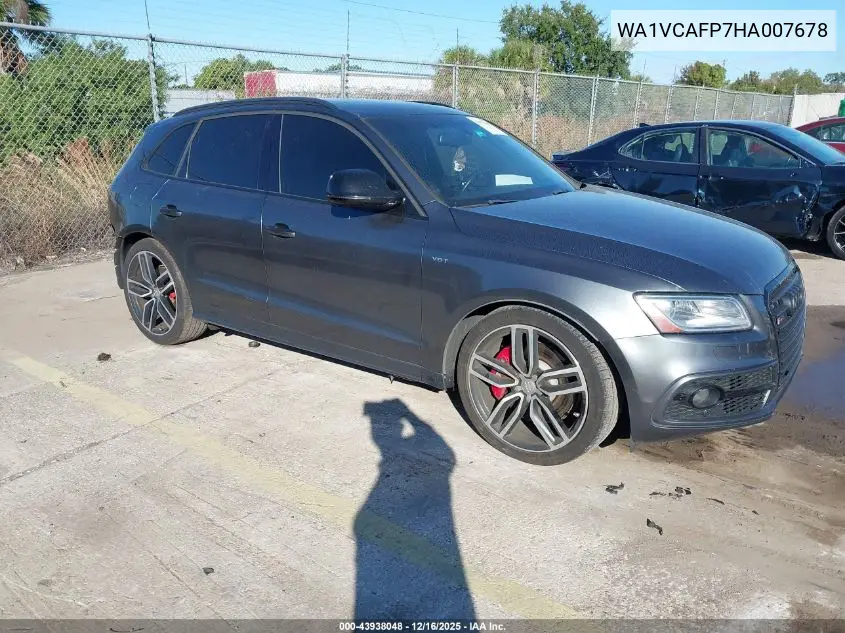 WA1VCAFP7HA007678 2017 Audi Sq5 3.0T Premium Plus