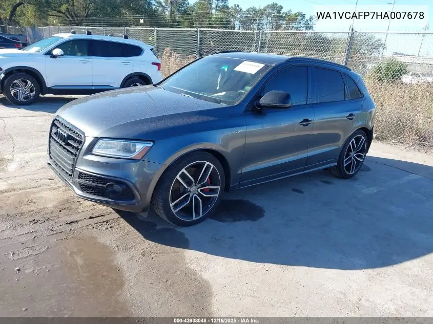 WA1VCAFP7HA007678 2017 Audi Sq5 3.0T Premium Plus