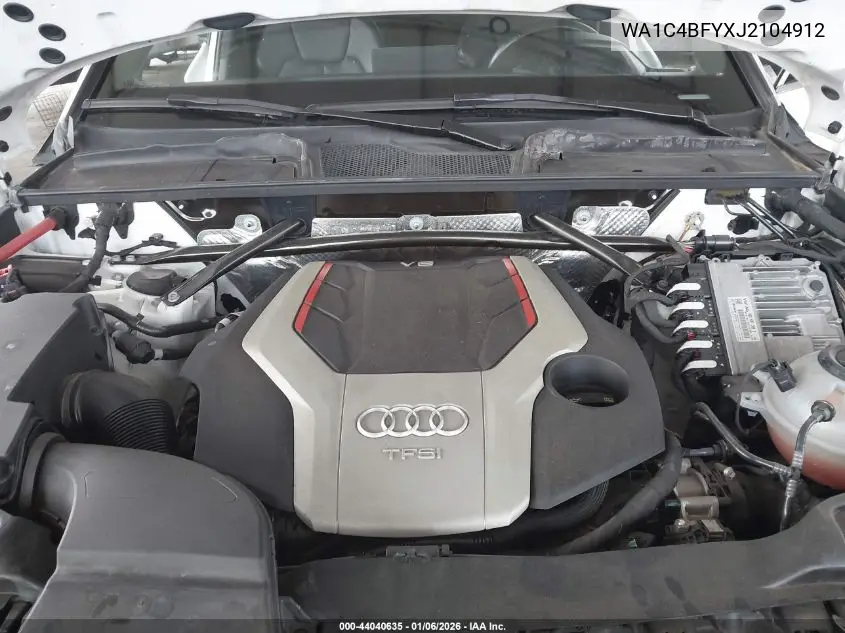 2018 Audi Sq5 3.0T Premium Plus VIN: WA1C4BFYXJ2104912 Lot: 44040635
