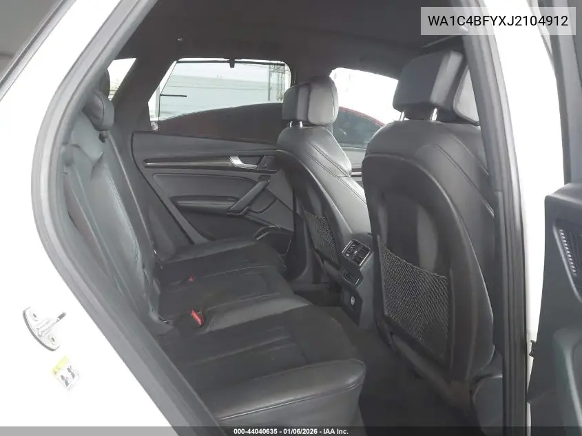 2018 Audi Sq5 3.0T Premium Plus VIN: WA1C4BFYXJ2104912 Lot: 44040635