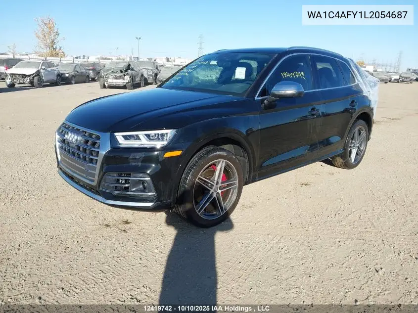 WA1C4AFY1L2054687 2020 Audi Sq5 Prestige