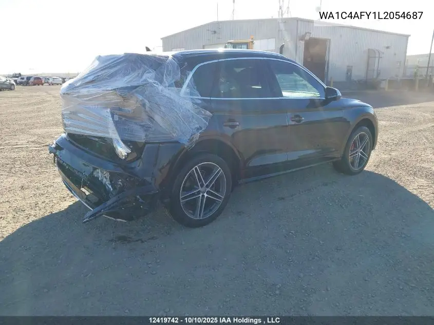 WA1C4AFY1L2054687 2020 Audi Sq5 Prestige