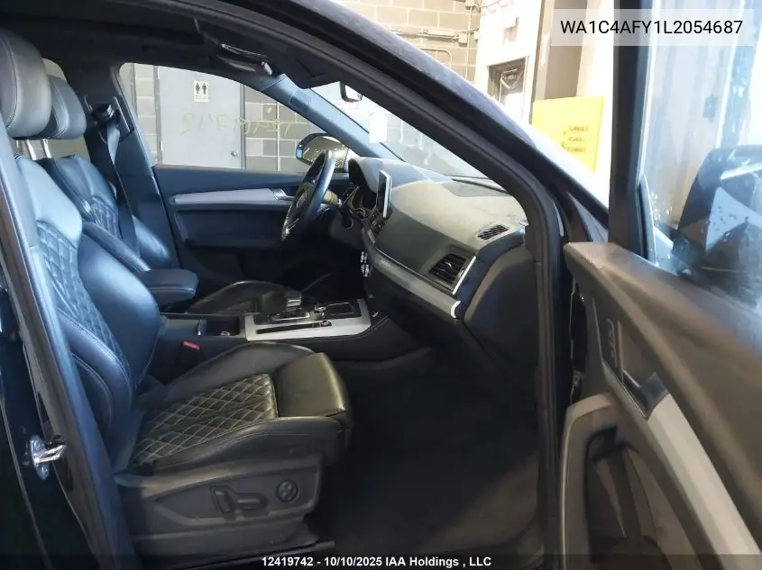 WA1C4AFY1L2054687 2020 Audi Sq5 Prestige