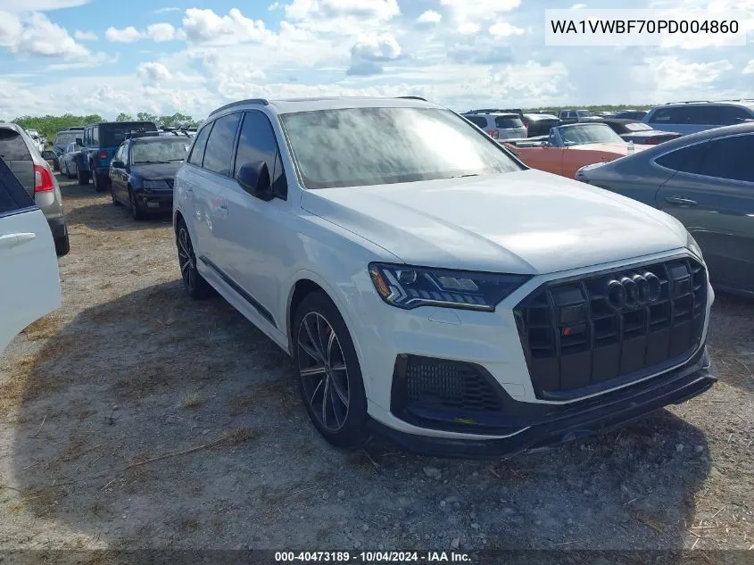 WA1VWBF70PD004860 2023 Audi Sq7 Prestige Tfsi Quattro Tiptronic