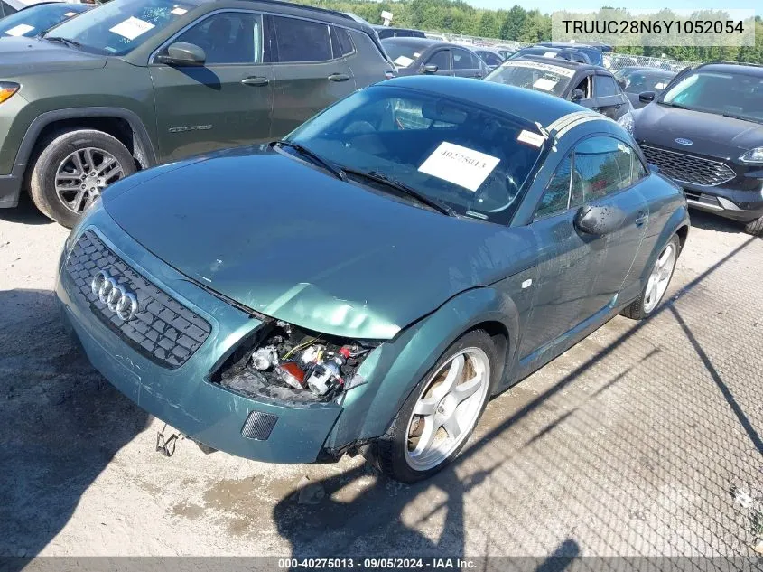 2000 Audi Tt VIN: TRUUC28N6Y1052054 Lot: 40275013