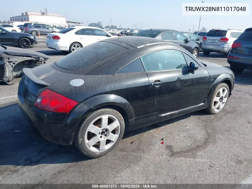 TRUWX28N811017048 2001 Audi Tt