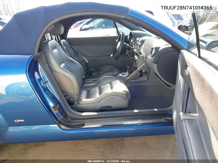 TRUUF28N741014365 2004 Audi Tt 3.2L