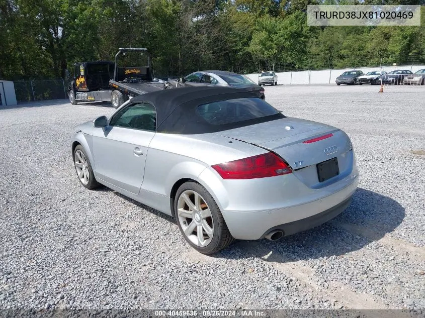 TRURD38JX81020469 2008 Audi Tt 3.2