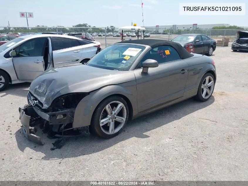 TRUSFAFK5C1021095 2012 Audi Tt 2.0T Premium Plus