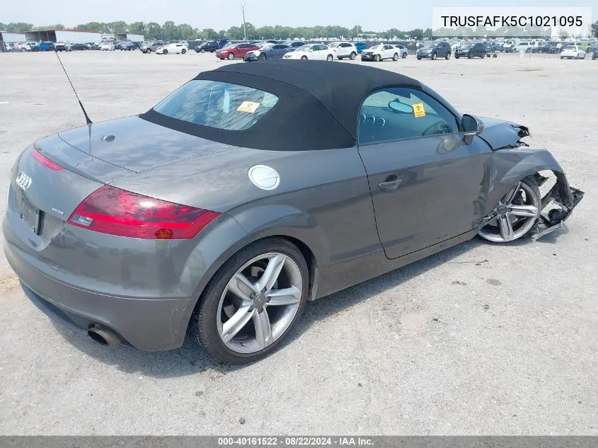 TRUSFAFK5C1021095 2012 Audi Tt 2.0T Premium Plus