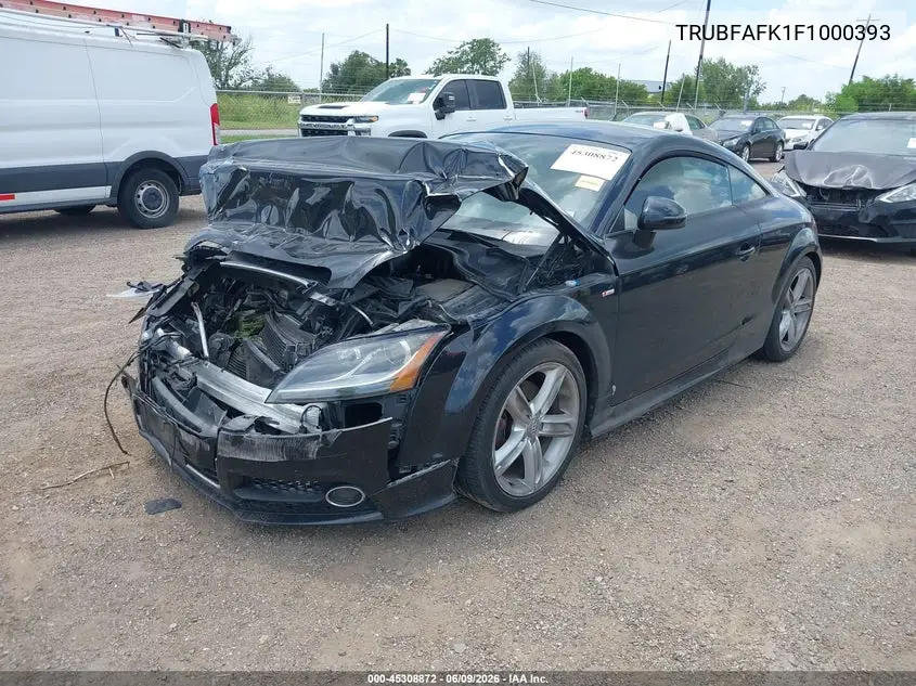 2015 Audi Tt 2.0T VIN: TRUBFAFK1F1000393 Lot: 45308872