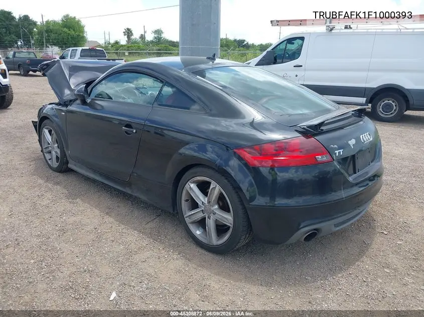 2015 Audi Tt 2.0T VIN: TRUBFAFK1F1000393 Lot: 45308872