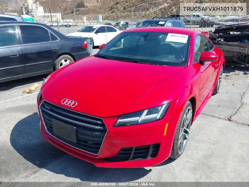 2017 Audi Tt 2.0T VIN: TRUC5AFVXH1011879 Lot: 40056708