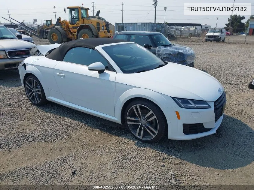 TRUT5CFV4J1007182 2018 Audi Tt 2.0T