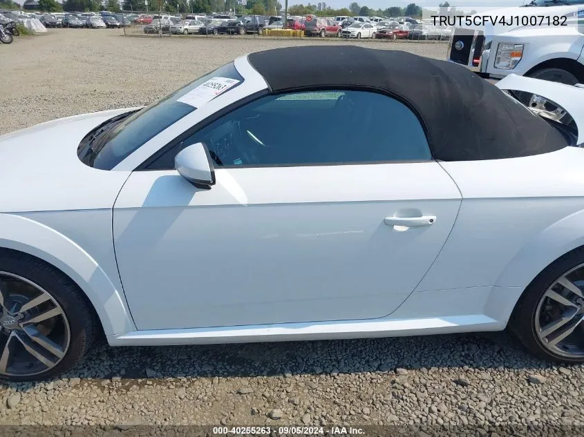 TRUT5CFV4J1007182 2018 Audi Tt 2.0T