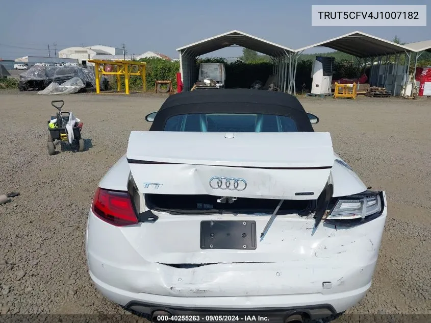 TRUT5CFV4J1007182 2018 Audi Tt 2.0T