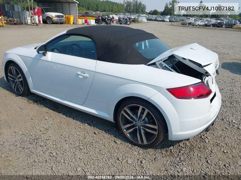 TRUT5CFV4J1007182 2018 Audi Tt 2.0T