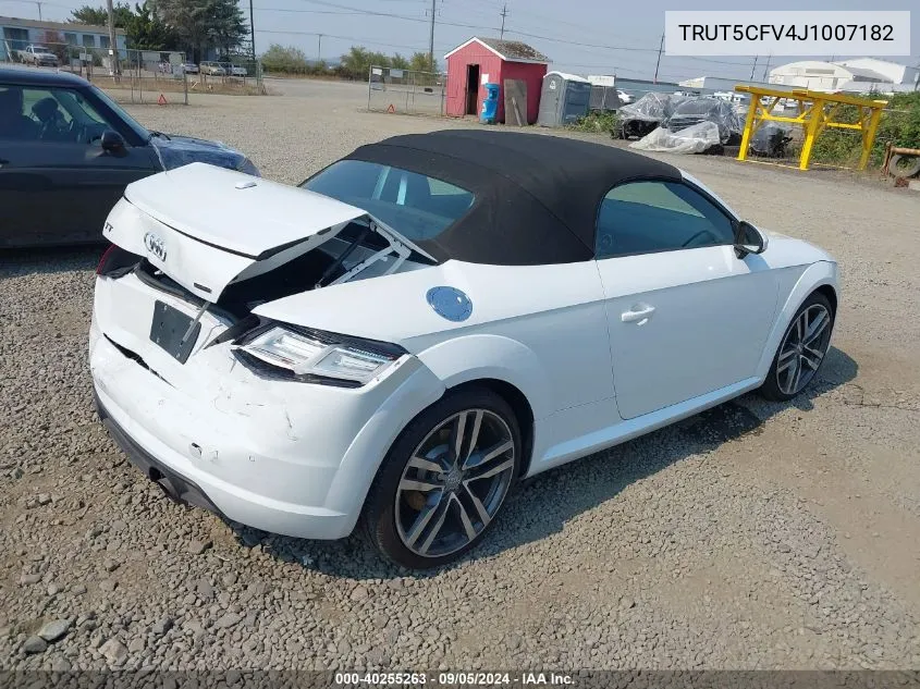 TRUT5CFV4J1007182 2018 Audi Tt 2.0T