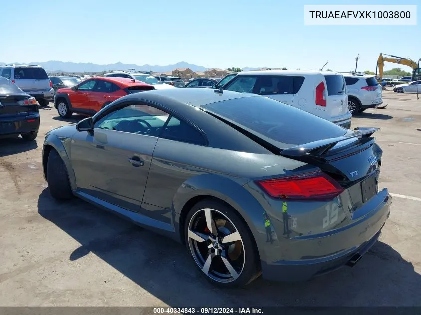 TRUAEAFVXK1003800 2019 Audi Tt 45