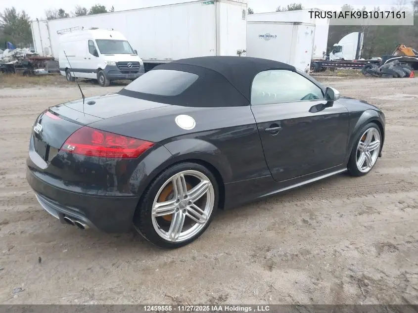 TRUS1AFK9B1017161 2011 Audi Tts Premium