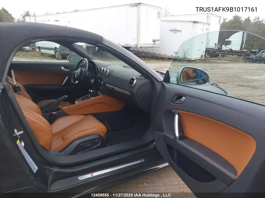 TRUS1AFK9B1017161 2011 Audi Tts Premium