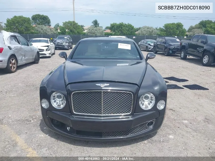 SCBBB7ZH0DC018090 2013 Bentley Mulsanne