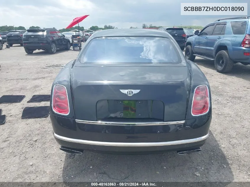 SCBBB7ZH0DC018090 2013 Bentley Mulsanne