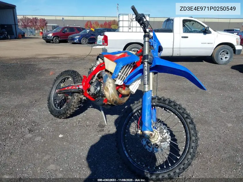 2023 Beta Motorcycle VIN: ZD3E4E971P0250549 Lot: 43632653