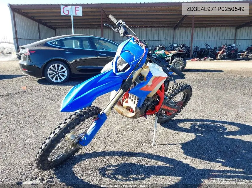 2023 Beta Motorcycle VIN: ZD3E4E971P0250549 Lot: 43632653