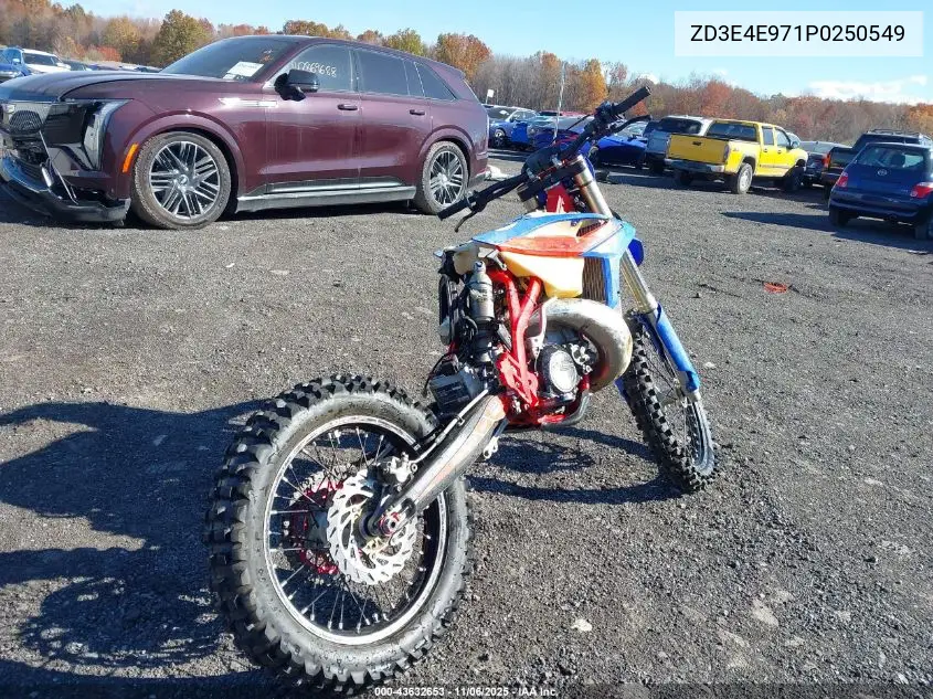 2023 Beta Motorcycle VIN: ZD3E4E971P0250549 Lot: 43632653