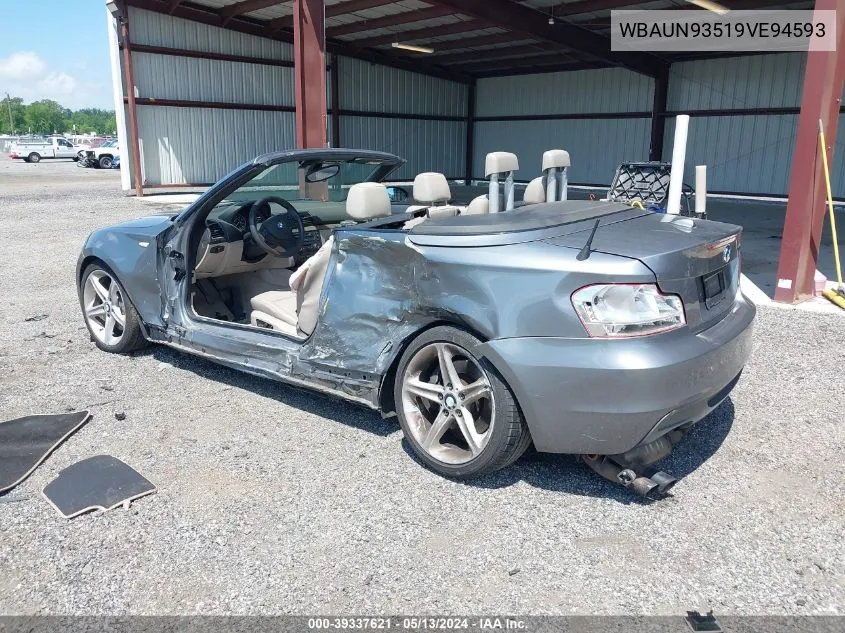 WBAUN93519VE94593 2009 BMW 135I