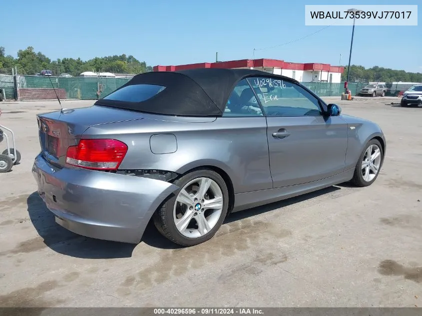 WBAUL73539VJ77017 2009 BMW 128I